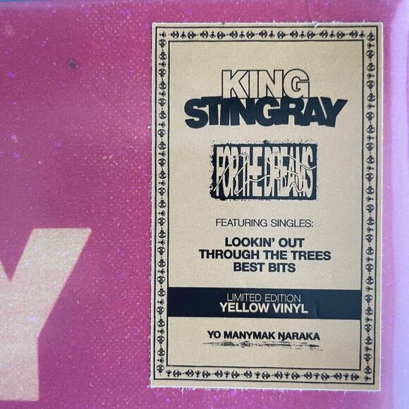 King Stingray – For The Dreams – Limited Yellow Vinyl, LP, Cooking Vinyl, 2024 - Picture 2 of 3